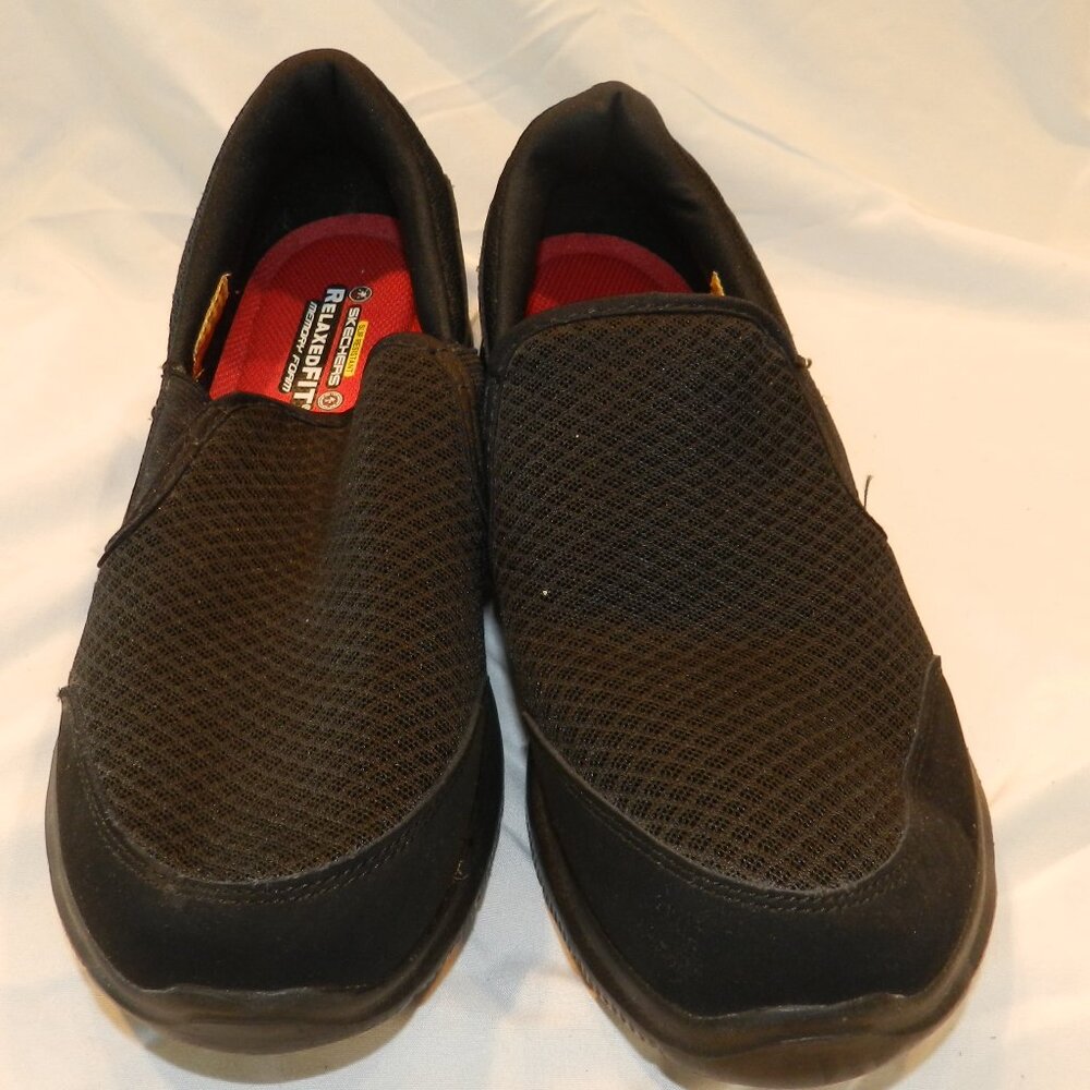 Skechers Work Slip Resistant Relaxed Fit Memory Foam Slip-on Casual Shoes